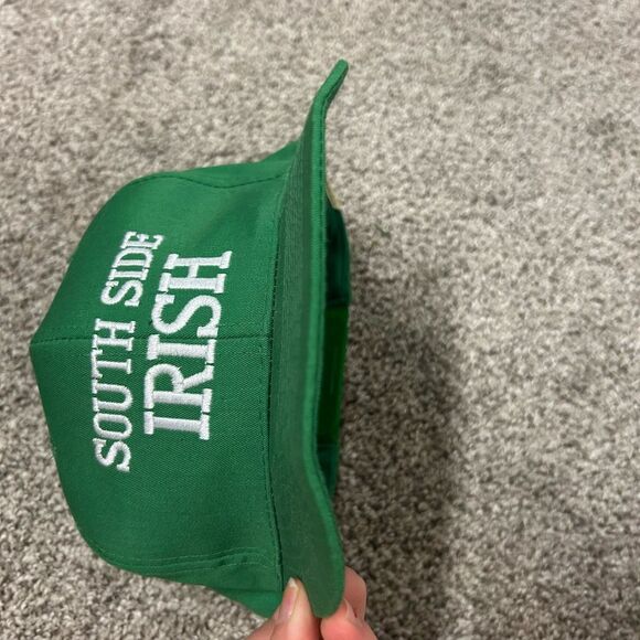 Nissin Cap South Side Irish Green Adjustable SnapBack Hat Cap - Picture 9 of 9